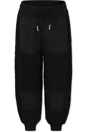 Calvin Klein Fleece-texture track pants