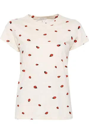 RAG&BONE Ladybug cotton T-shirt