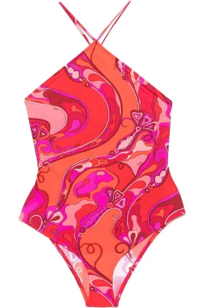 Puccini Orchidee-print swimsuit