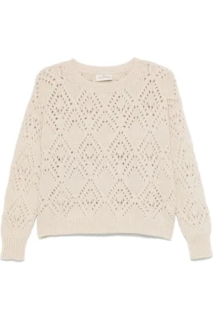 BRUNO MANETTI Open-knit sweater