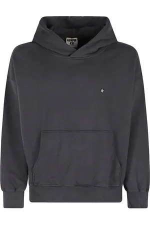 A PAPER KID Logo-patch hoodie
