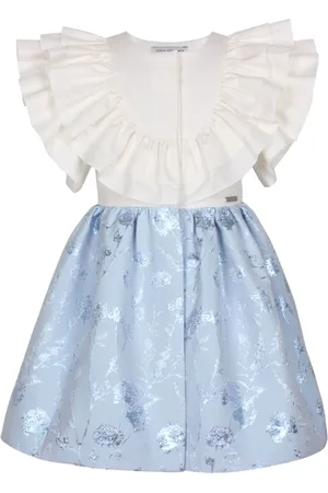 JESSIE AND JAMES Panelled ruffled dress