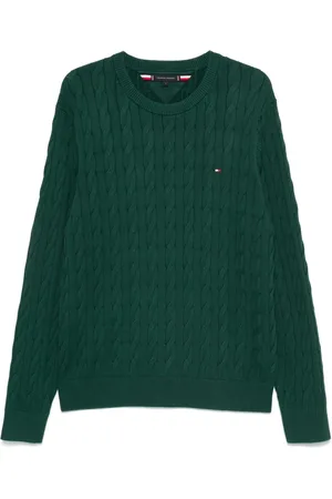 Tommy Hilfiger Cable-knit crew-neck sweater