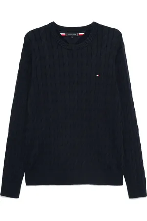 Tommy Hilfiger Cable-knit crew-neck sweater