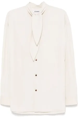 ATTACHMENT Detachable-neckerchief shirt