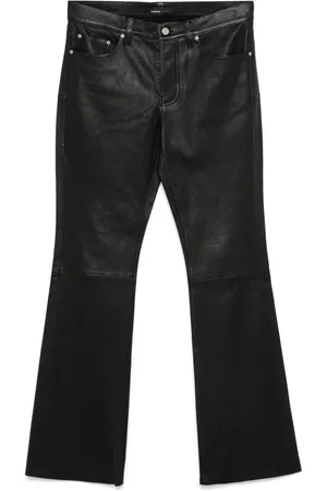 Purple Brand Leather trousers