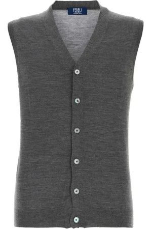 FEDELI Virgin-wool vest