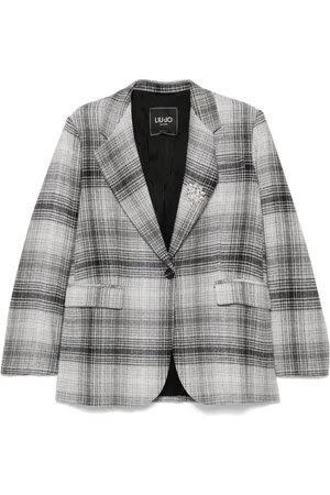 Liu Jo Brooch-detail blazer