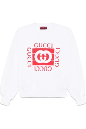 Gucci Flocked-logo sweatshirt