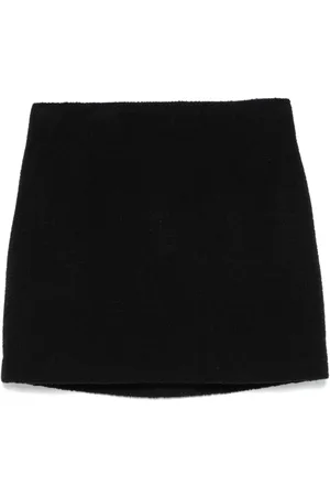 TAGLIATORE Bouclé mini skirt