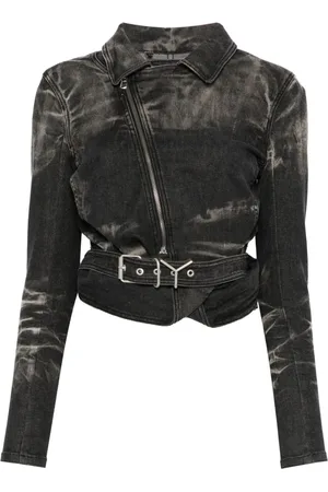 Y / PROJECT Wrap denim jacket