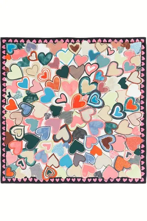 Bimba y Lola Heart-print scarf