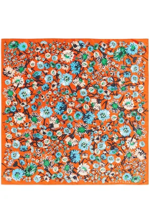 Bimba y Lola Floral-print scarf