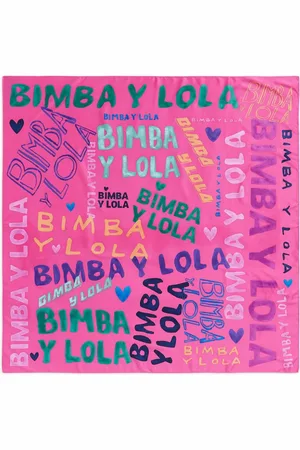 Bimba y Lola All-over logo-print scarf