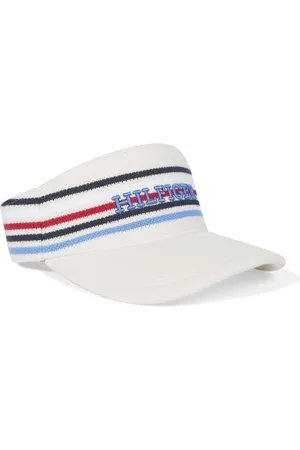 Tommy Hilfiger Logo-embroidered visor cap