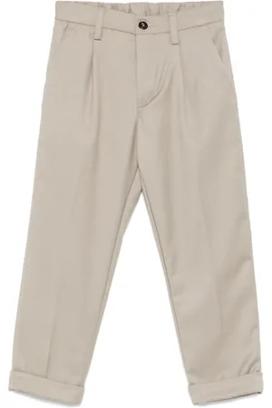 SIOLA Pleat-detail trousers