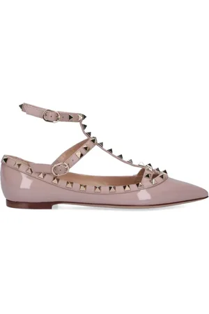 VALENTINO GARAVANI Rockstud ballerina shoes