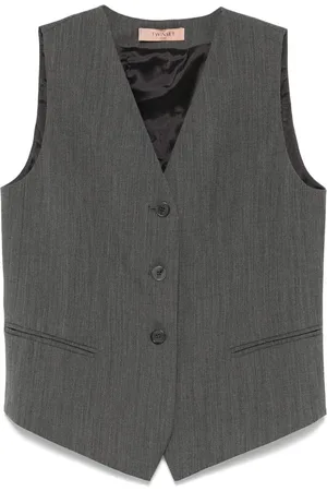 Twin-Set Textured waistcoat