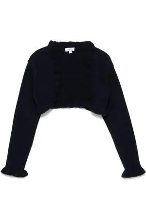 SIOLA Ruffle-trim cardigan