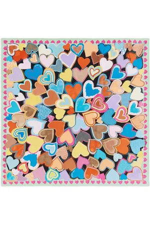 Bimba y Lola Heart-print scarf