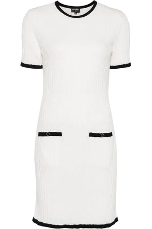 CHANEL 2000 CC-logo mark knit dress