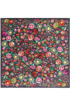 Bimba y Lola Floral-print scarf