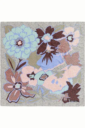 Bimba y Lola Floral-print scarf