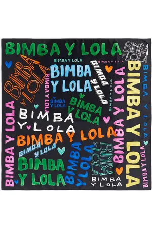 Bimba y Lola All-over logo-print scarf