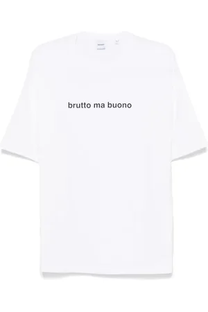 Aspesi Slogan print T-shirt