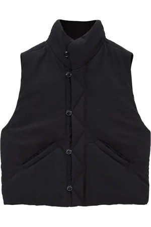 LEMAIRE High-neck sleeveless jacket