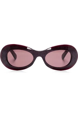 Gucci Oval-frame sunglasses