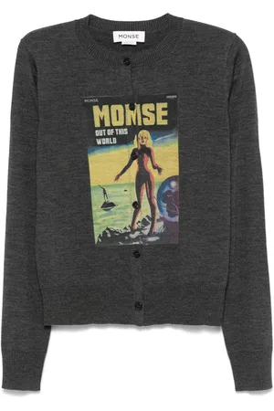 MONSE Lady-print cardigan