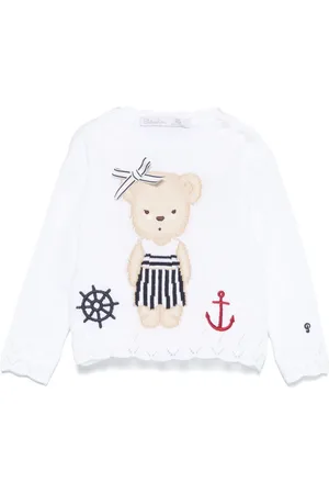 PATACHOU Bear-motif sweater
