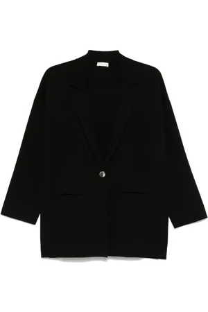 Liu Jo Ribbed-knit blazer