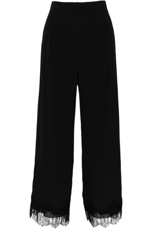 SHIATZY CHEN Lace embroidery straight trousers