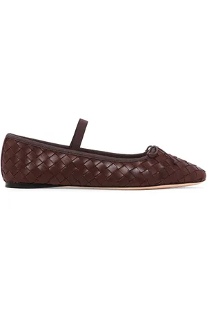 Loeffler Randall Woven ballerina shoes