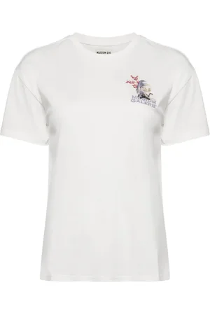 Musium Div. Logo-embroidered t-shirt