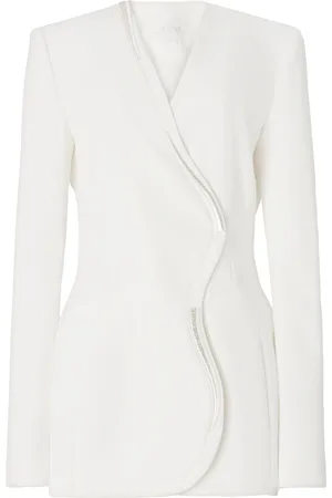 GENNY Shimmering-embroidered blazer