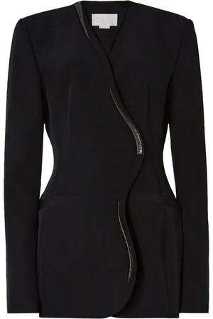 GENNY Shimmering-embroidered blazer