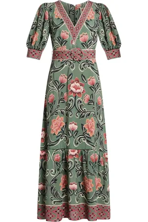 Farm Rio Floral-print maxi dress