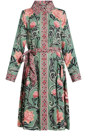 Farm Rio Floral-print midi dress