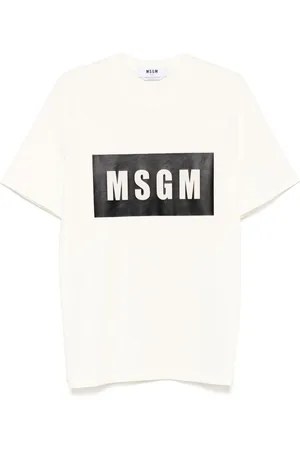 Msgm Logo-print T-shirt