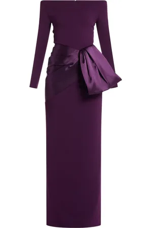 Solace Kori off-shoulder gown