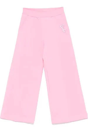 MONNALISA X Barbie wide-leg track pants