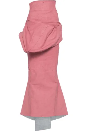 Rick Owens Draped maxi skirt