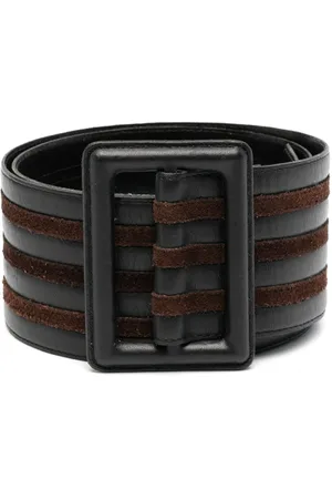 Saint Laurent 1980s leather belt