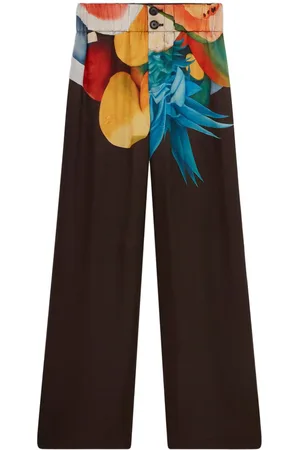 Donde Esteban Salpicon wide-leg trousers