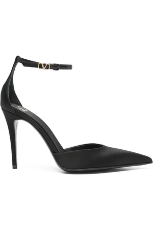 VALENTINO GARAVANI 100mm satin pumps