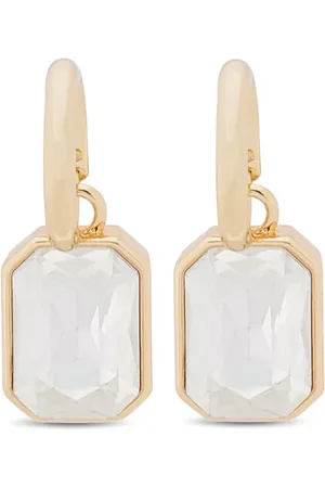 Kenneth Jay Lane Huggie drop earrings