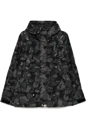 A Bathing Ape Camouflage print sport jacket